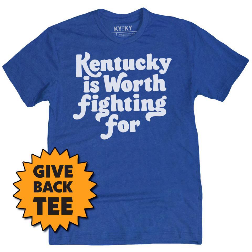 Kentucky Is Worth Fighting For T-Shirt (Royal)