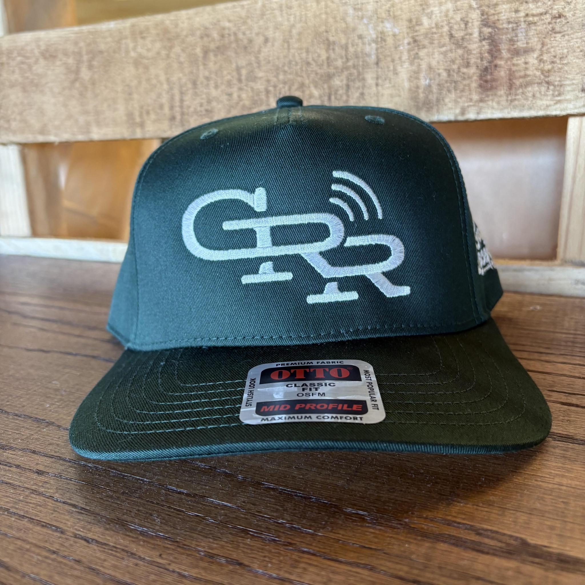 Good Reception 6 Panel Logo Hat (Green)