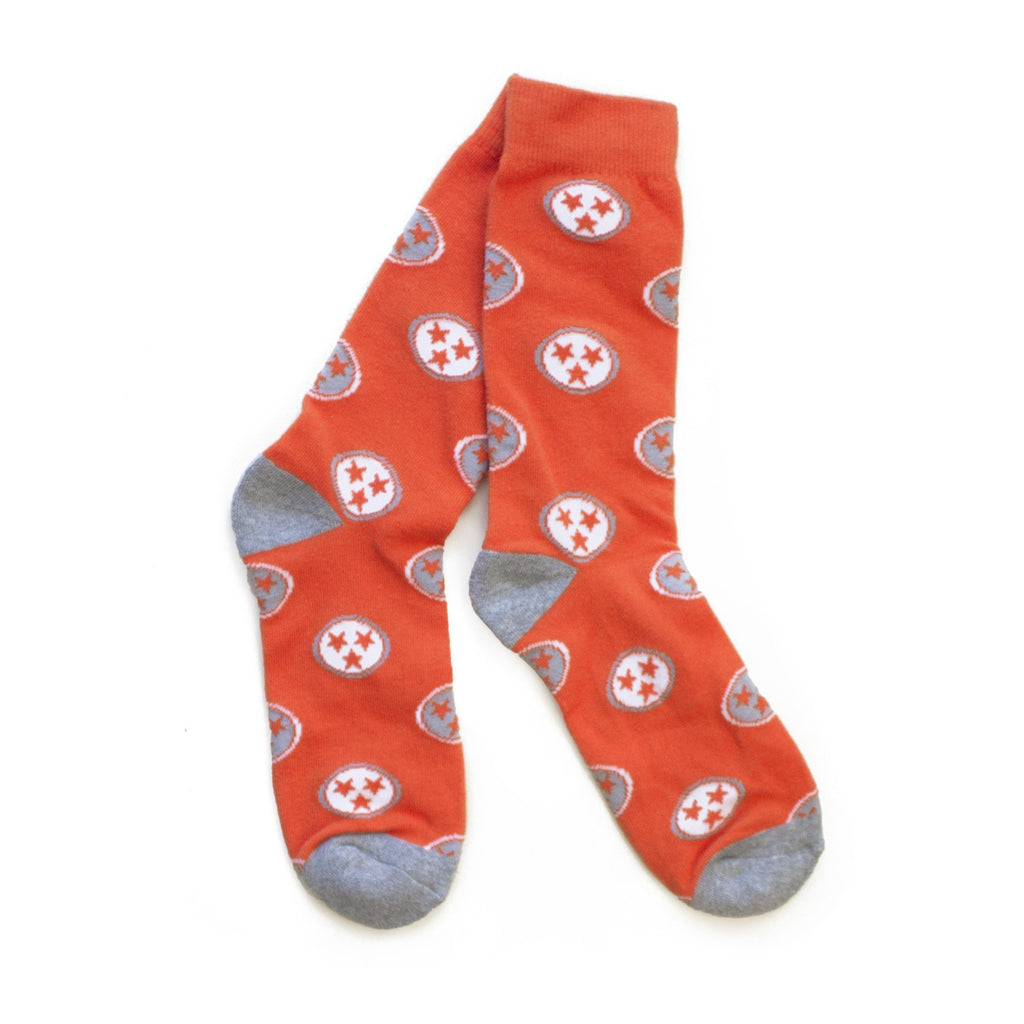 TN Flag Socks (Orange)