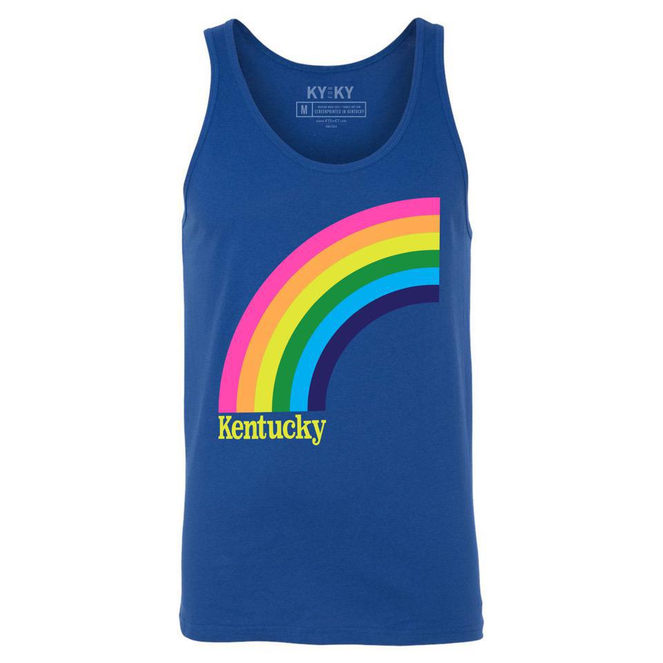 Kentucky Rainbow Tank Top (Royal)