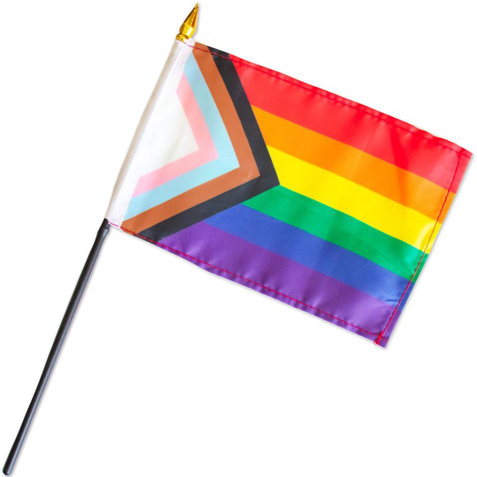 Progressive Pride Flag (4" x 6")