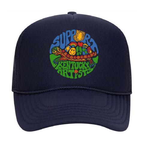 Support Kentucky Artists Trucker Hat (Navy)