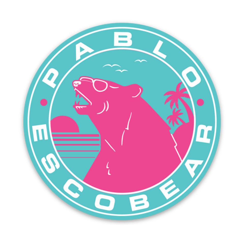 Pablo Escobear Sticker