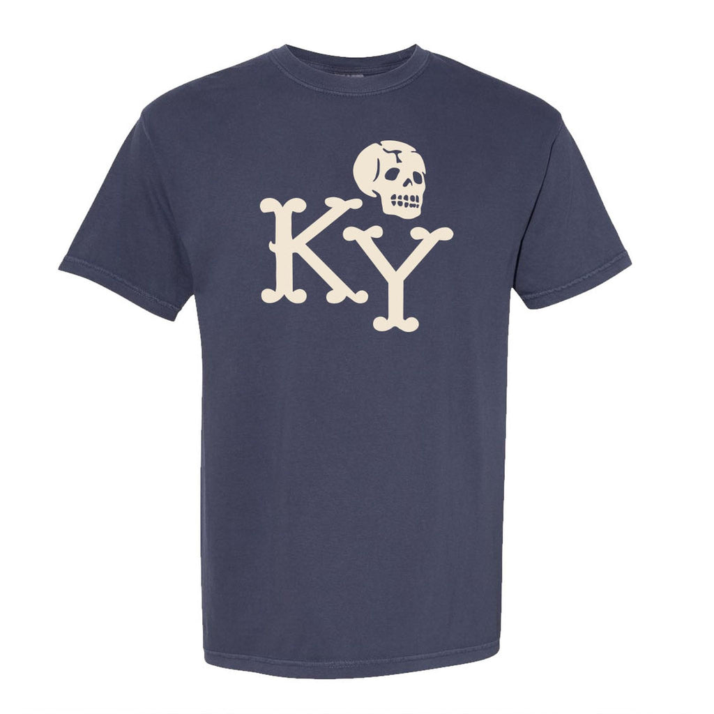 KY Skull Graphic T-Shirt (Navy)