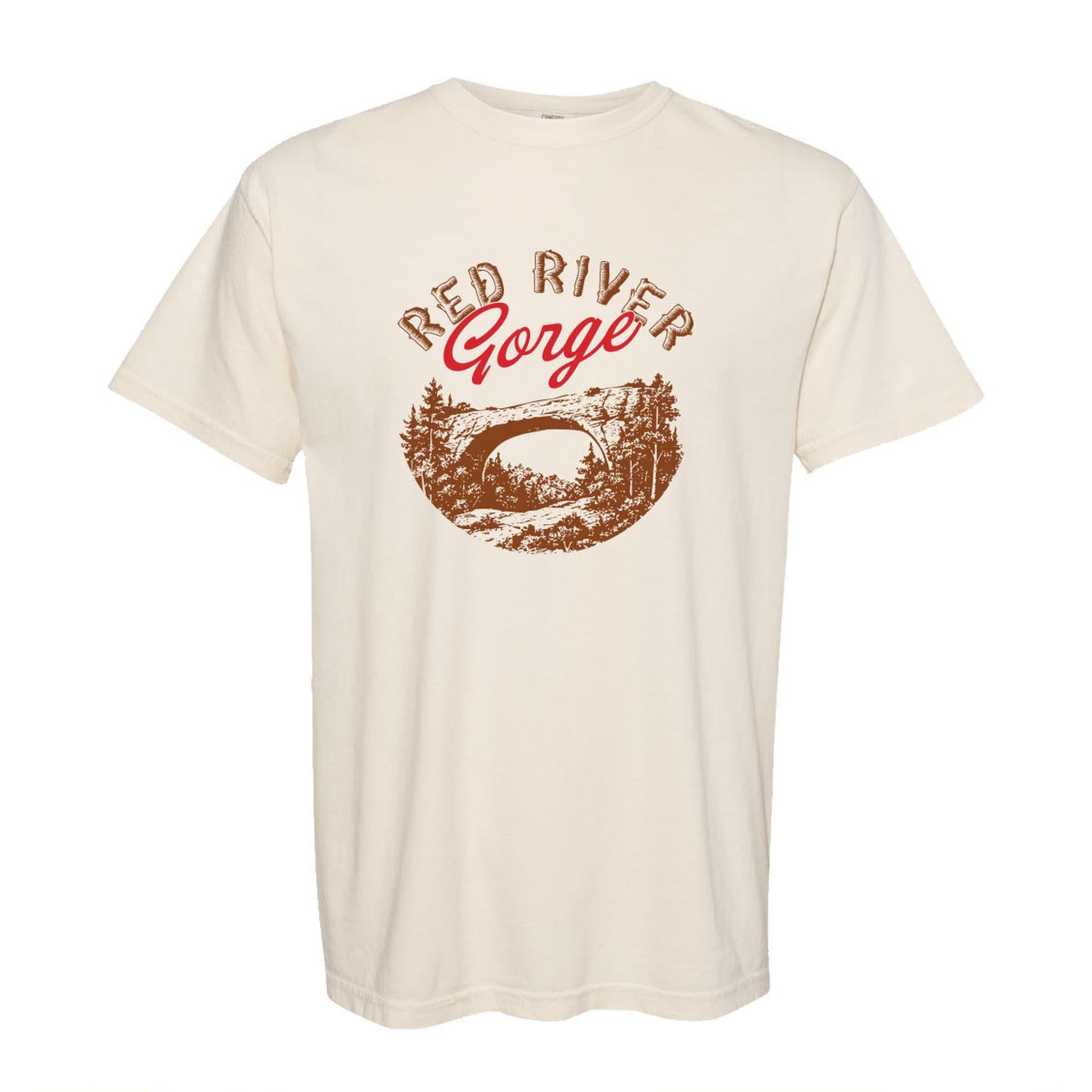 Red River Script T-Shirt (Off White)