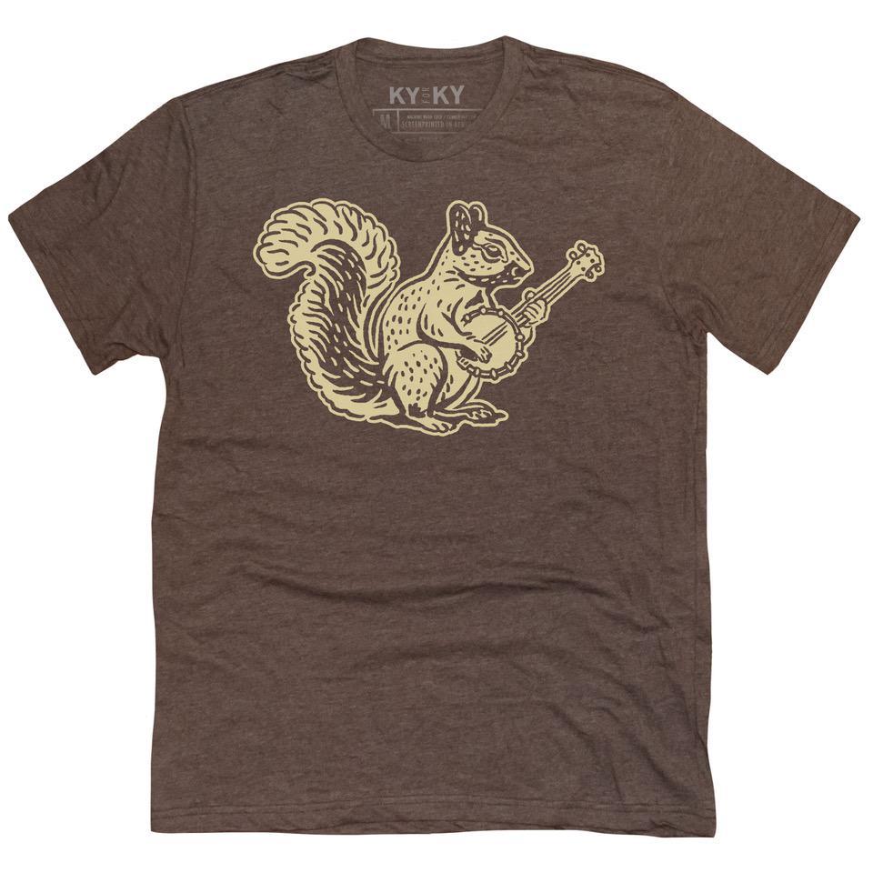 Squirrel Plucker T-Shirt (Brown)
