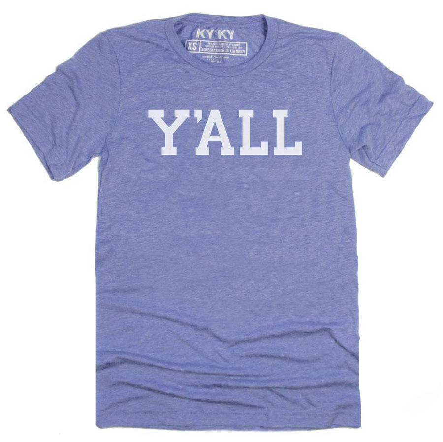 Y'ALL T-Shirt (Lt. Blue)