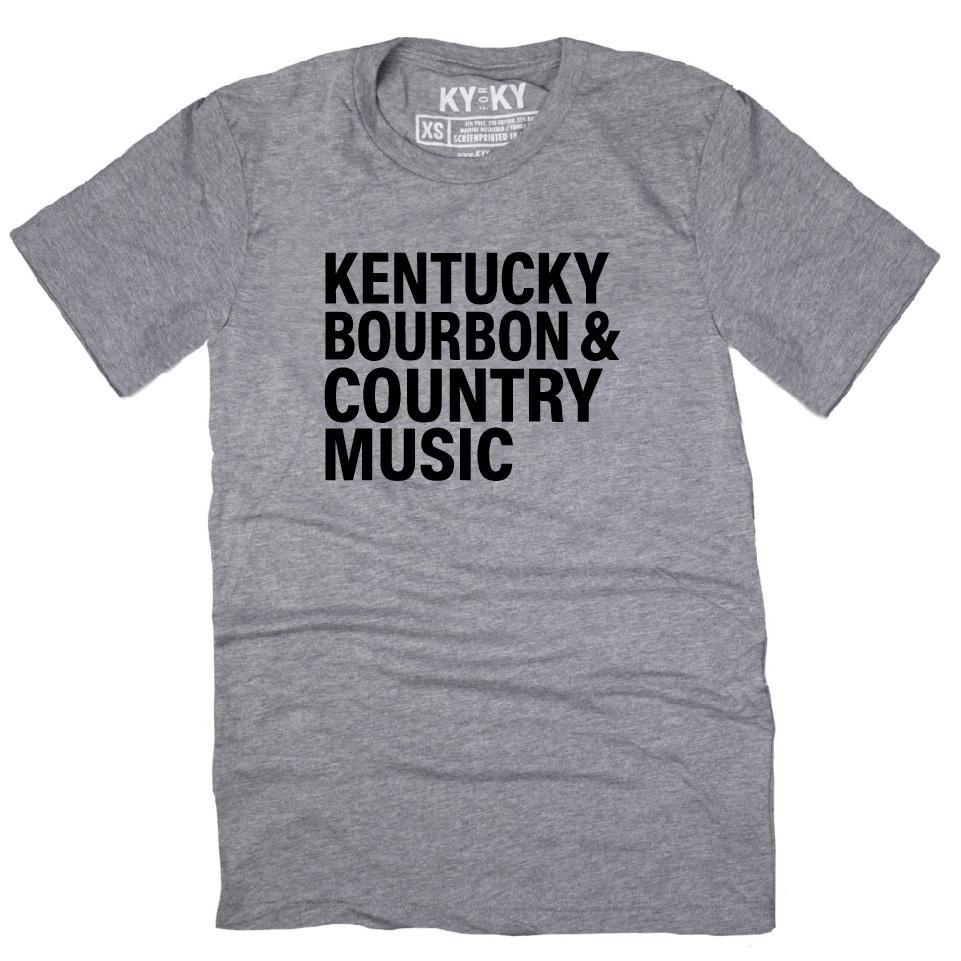 Kentucky Bourbon & Country Music T-Shirt