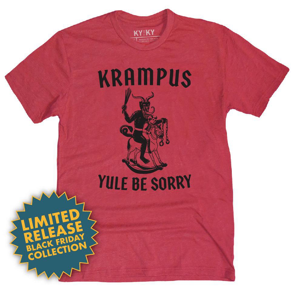 *Limited Release* Yule Be Sorry T-Shirt (Red)