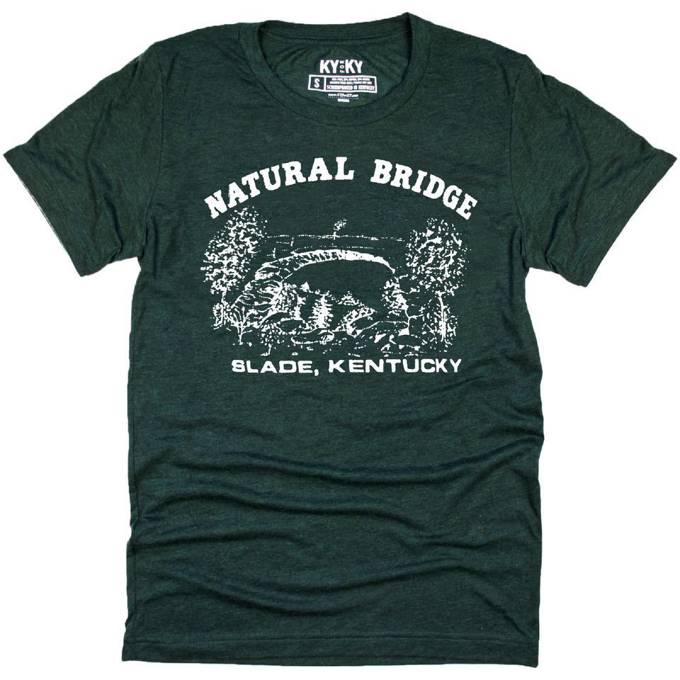 Natural Bridge T-Shirt (Forest Green)