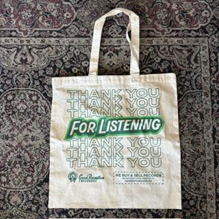 Thanks For Listening Good Reception Tote Bag (Cream)