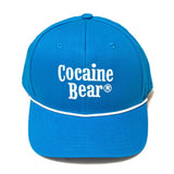 Cocaine Bear Trademark Hat (Electric Blue)