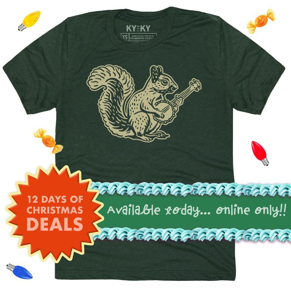 *Limited Release* Squirrel Plucker T-Shirt (Green)