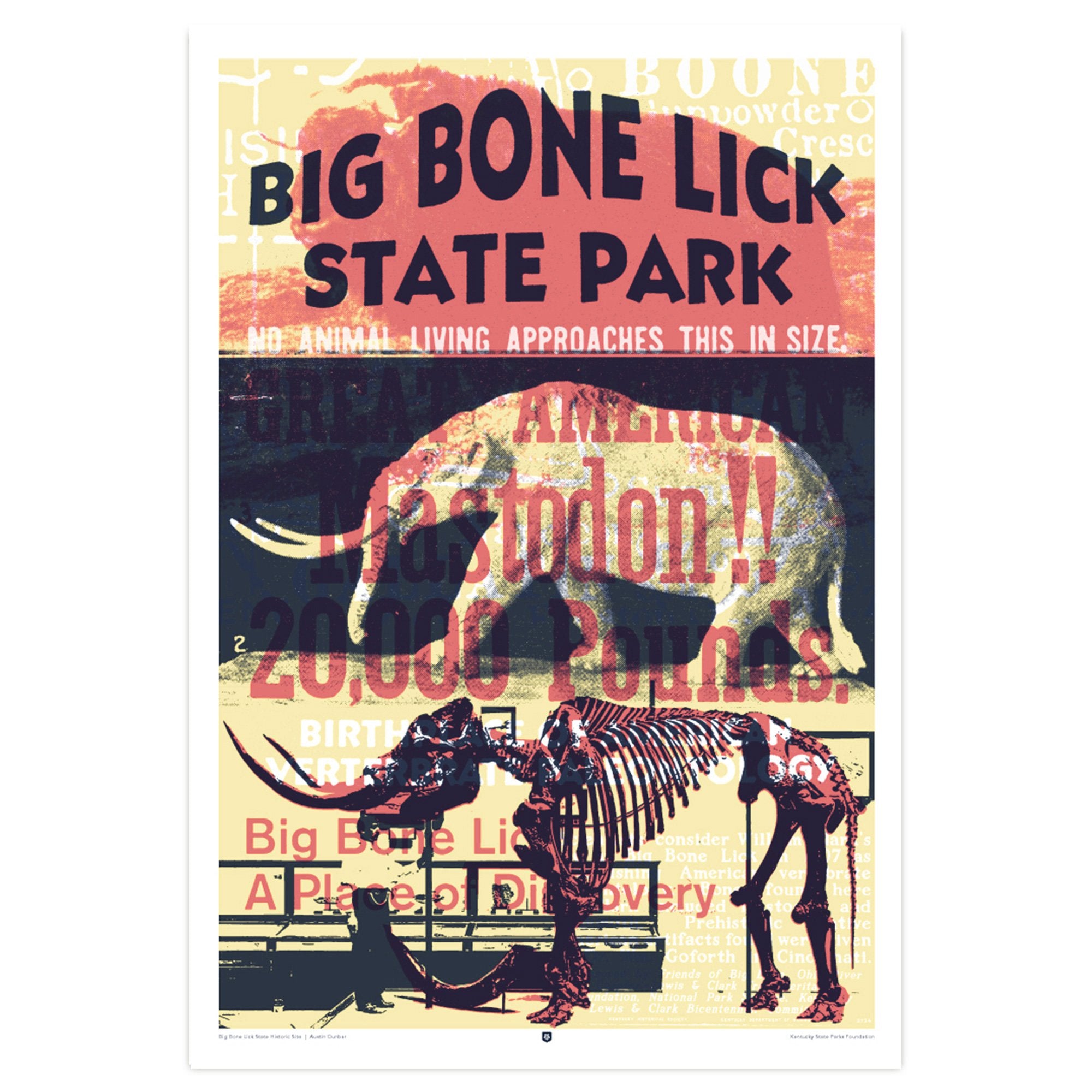 Big Bone Lick State Historic Site Poster by Austin Dunbar