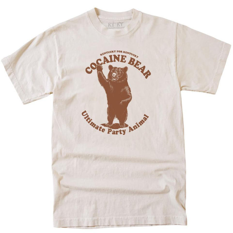 Cocaine Bear T-Shirt (Ivory)