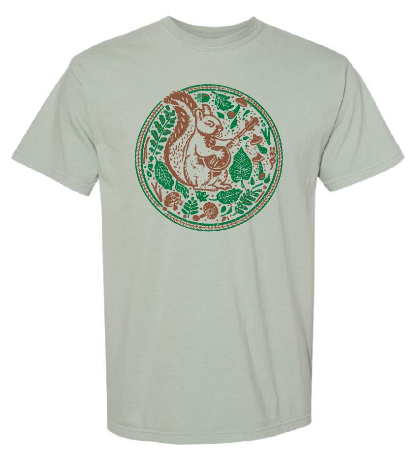 Squirrel Plucker T-Shirt (Bay Green)