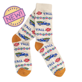 Y'alliday Truck Socks (Beige)