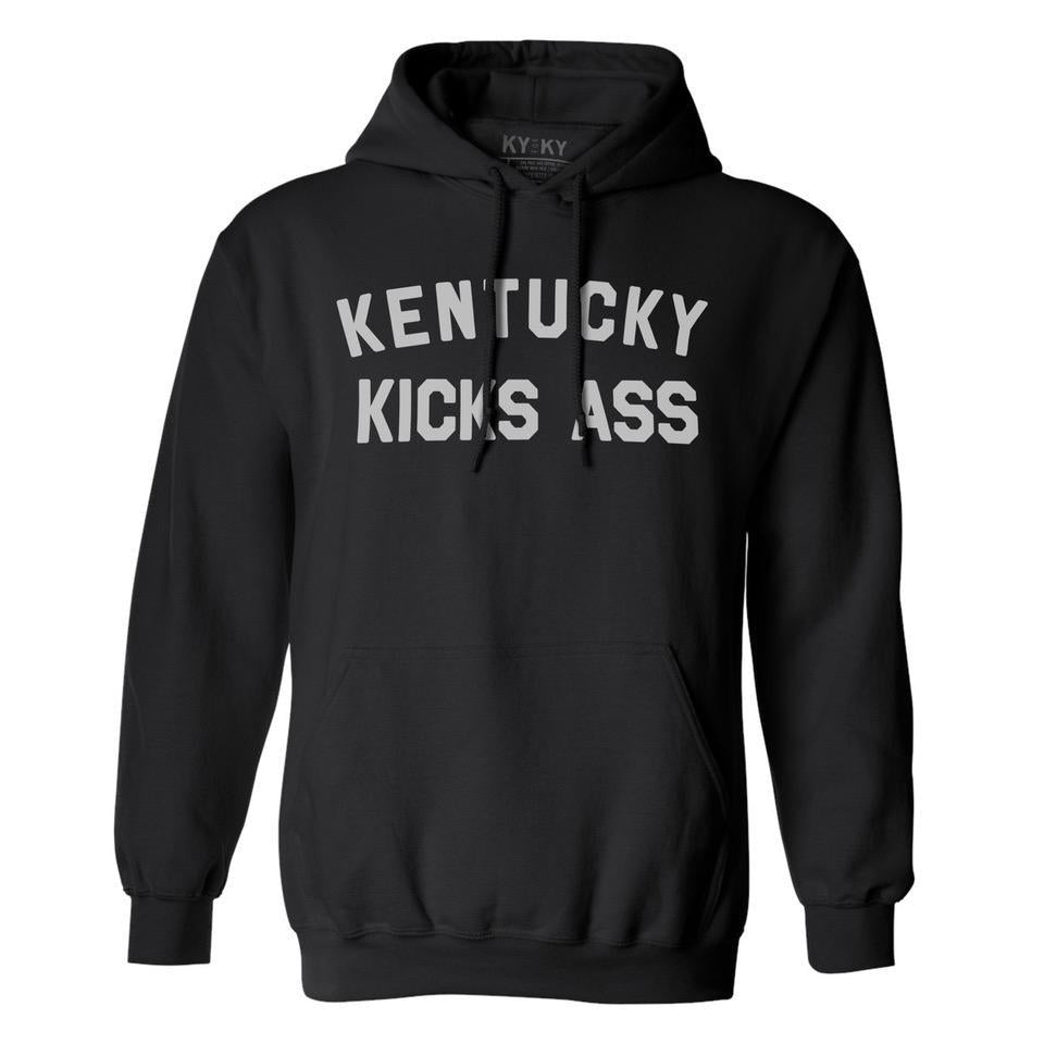 *Limited Release* Kentucky Kicks Ass Hoodie (Black)