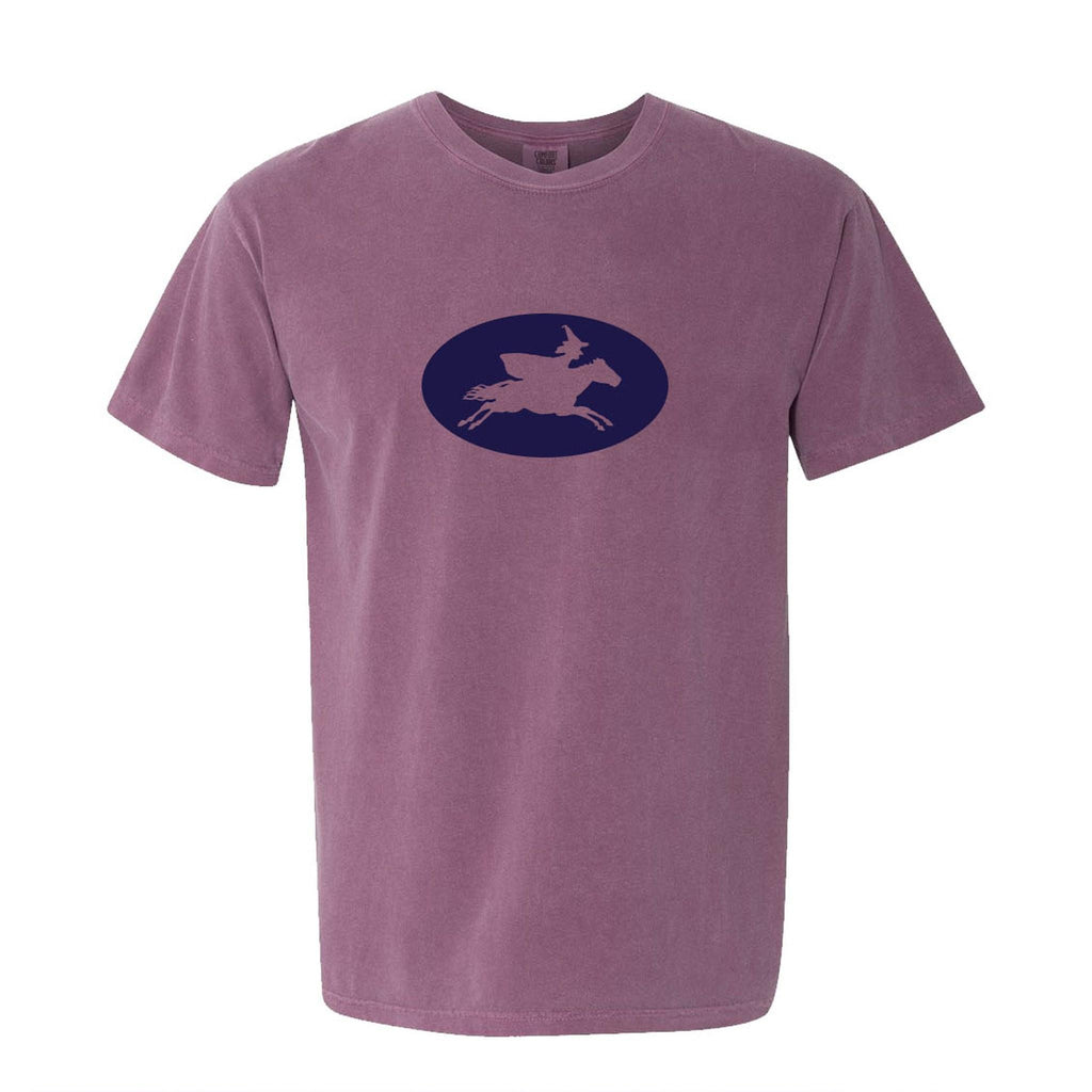 Riding Witch T-Shirt (Plum)