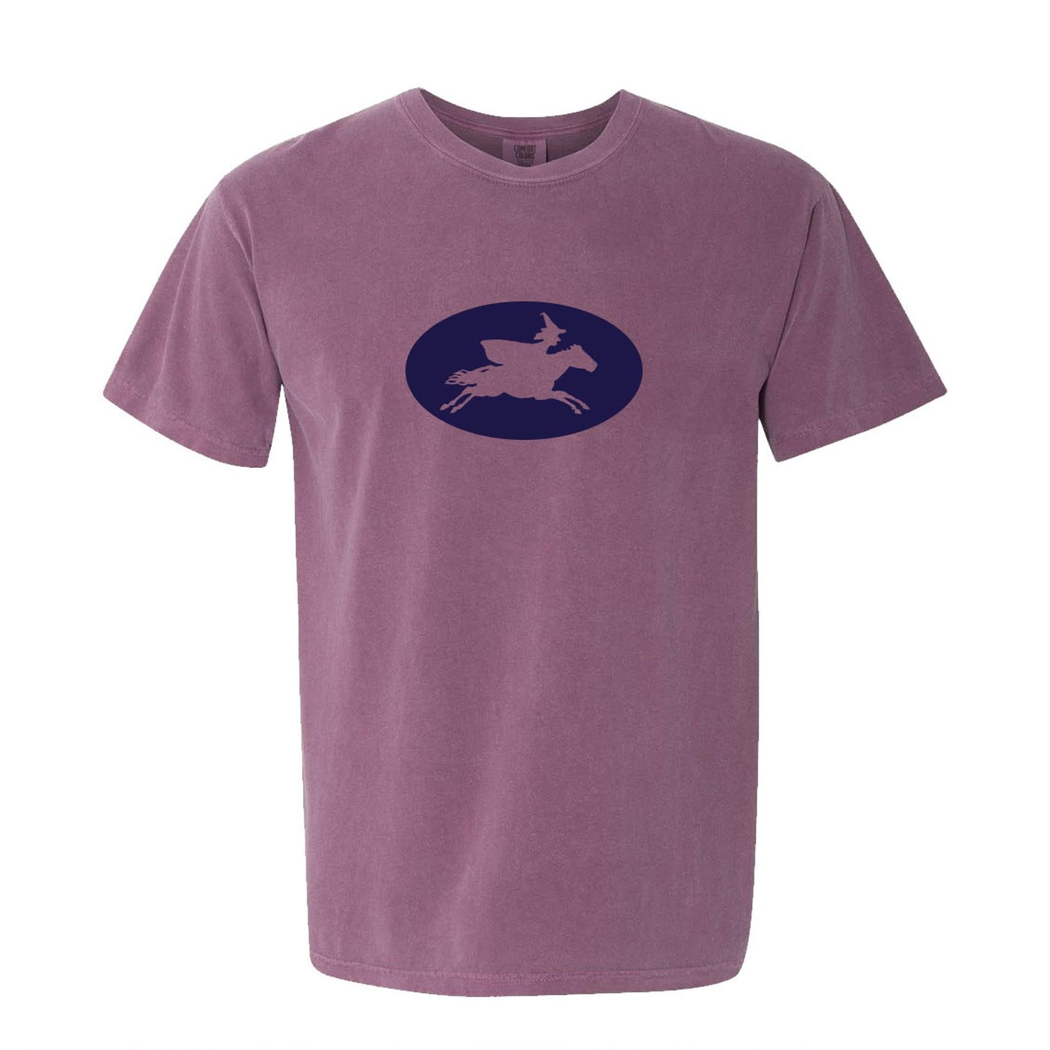 Riding Witch T-Shirt (Plum)