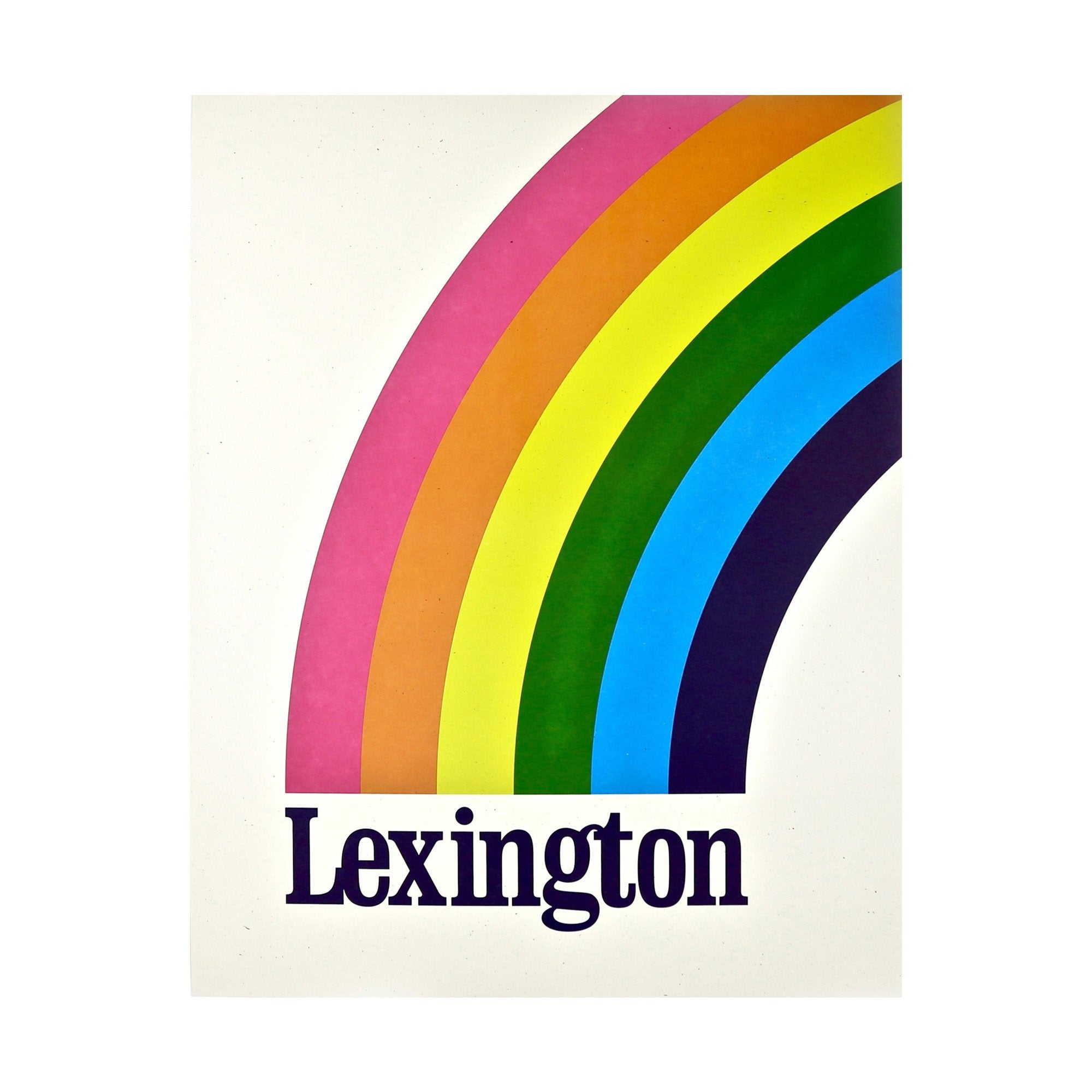 The Lexington Rainbow Print
