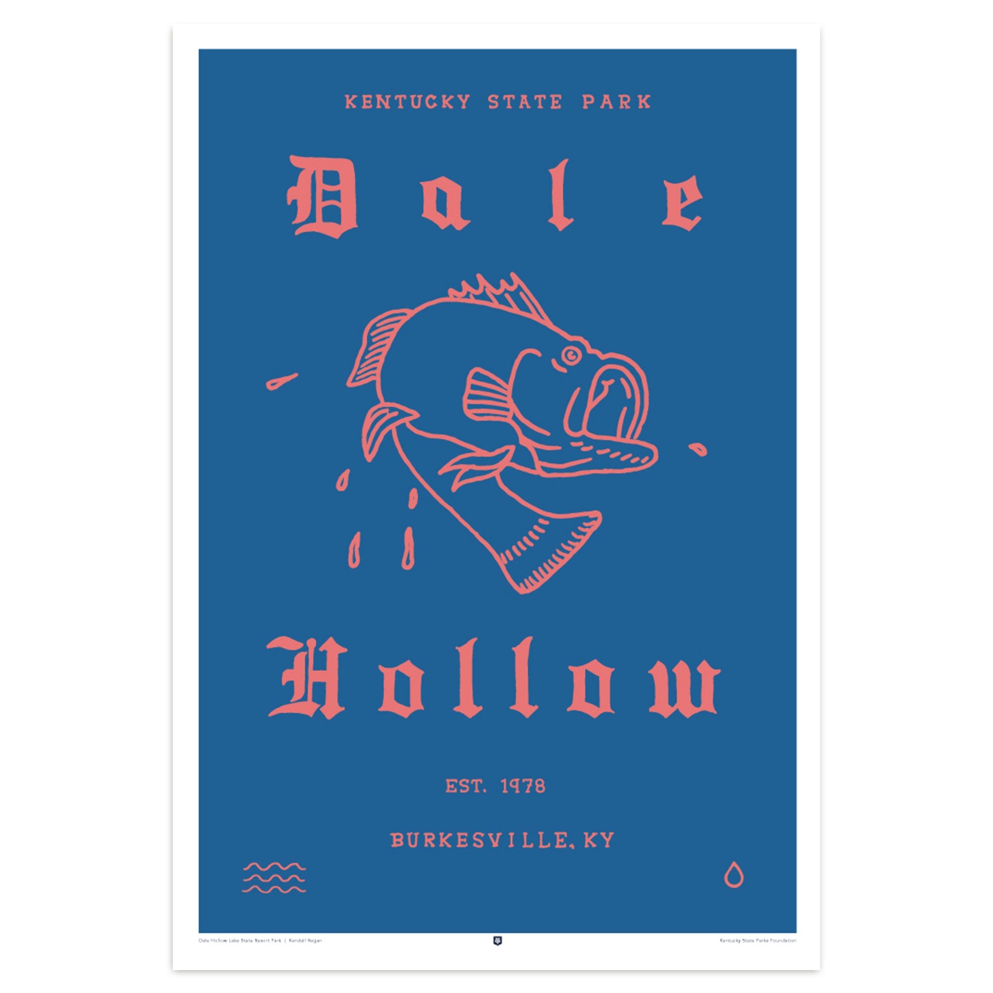 Dale Hollow State Park Poster by Kendall Regan