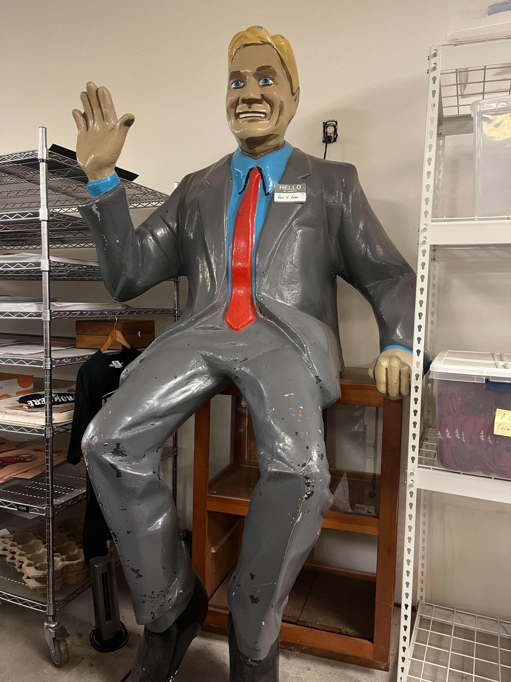 Eric C Conn Billboard Statue