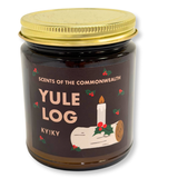 Yule Log Candle