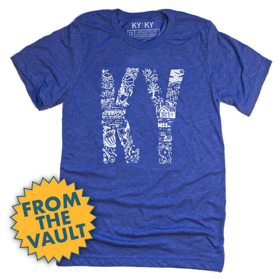 *From The Vault* Illustrated KY T-Shirt (Royal)