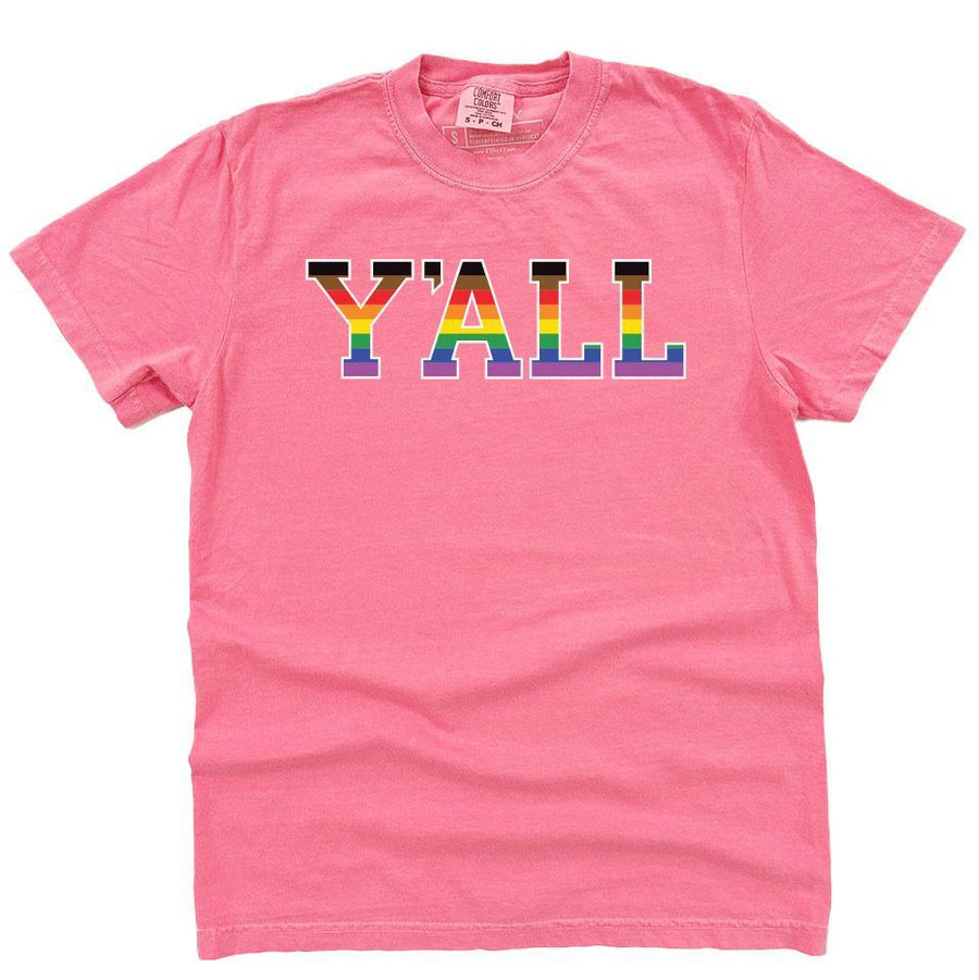 Pride Y'all T-Shirt (Pink)