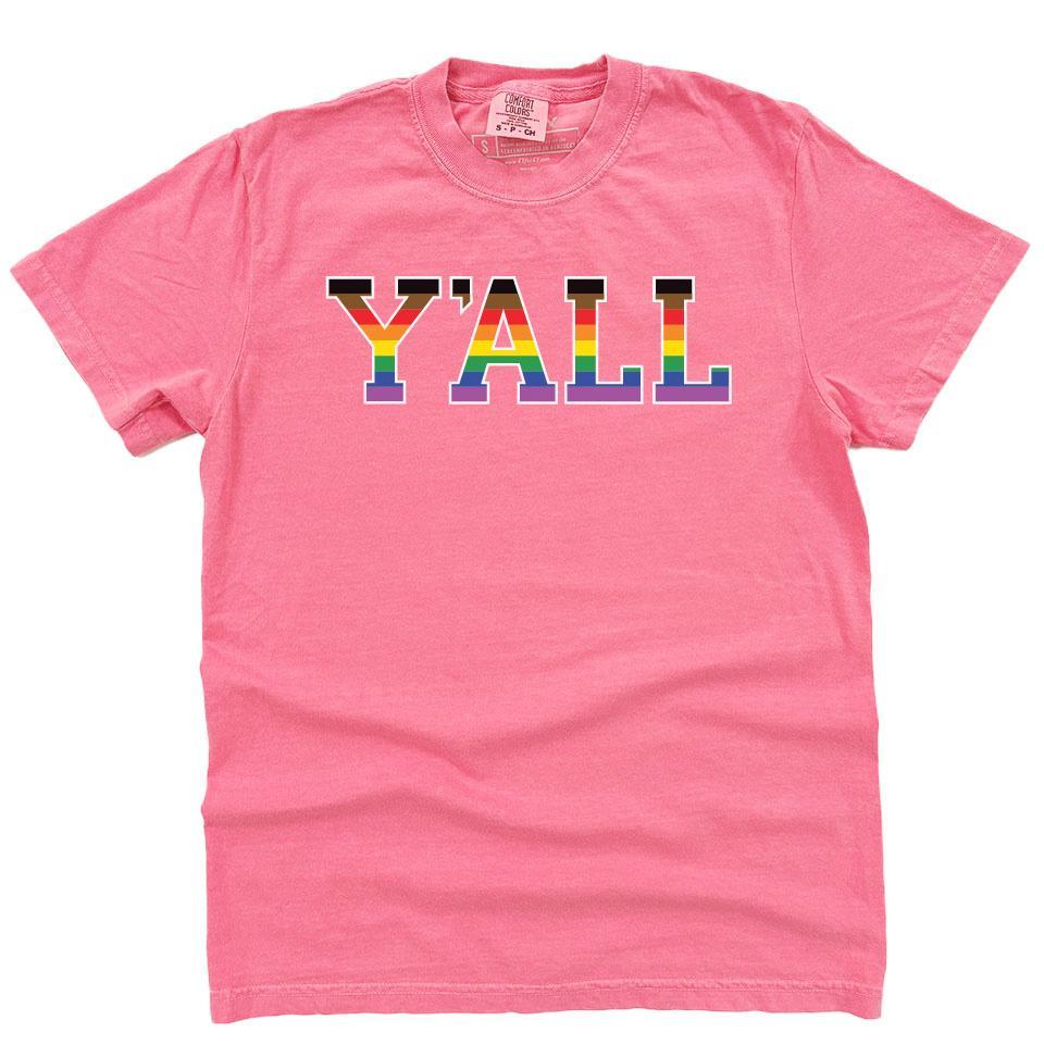 Pride Y'all T-Shirt (Pink)