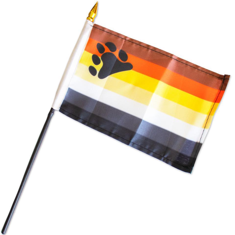 Bear Pride Flag (4" x 6")