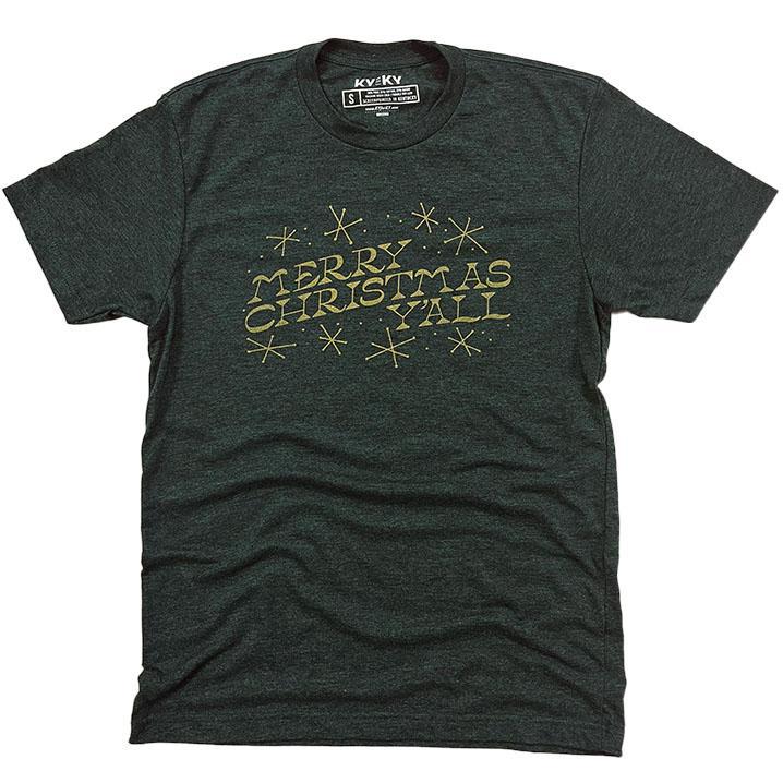 Retro Merry Christmas To Y'all T-Shirt