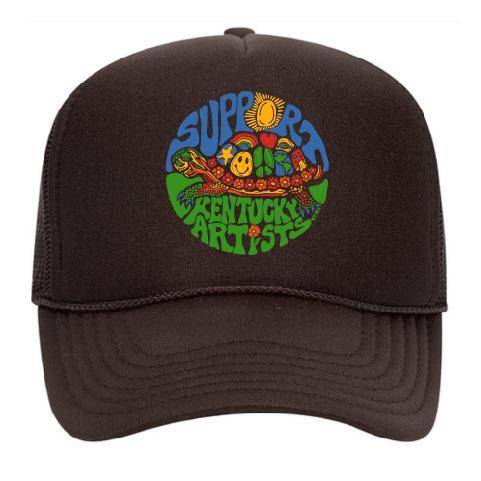 Support Kentucky Artists Trucker Hat (Brown)