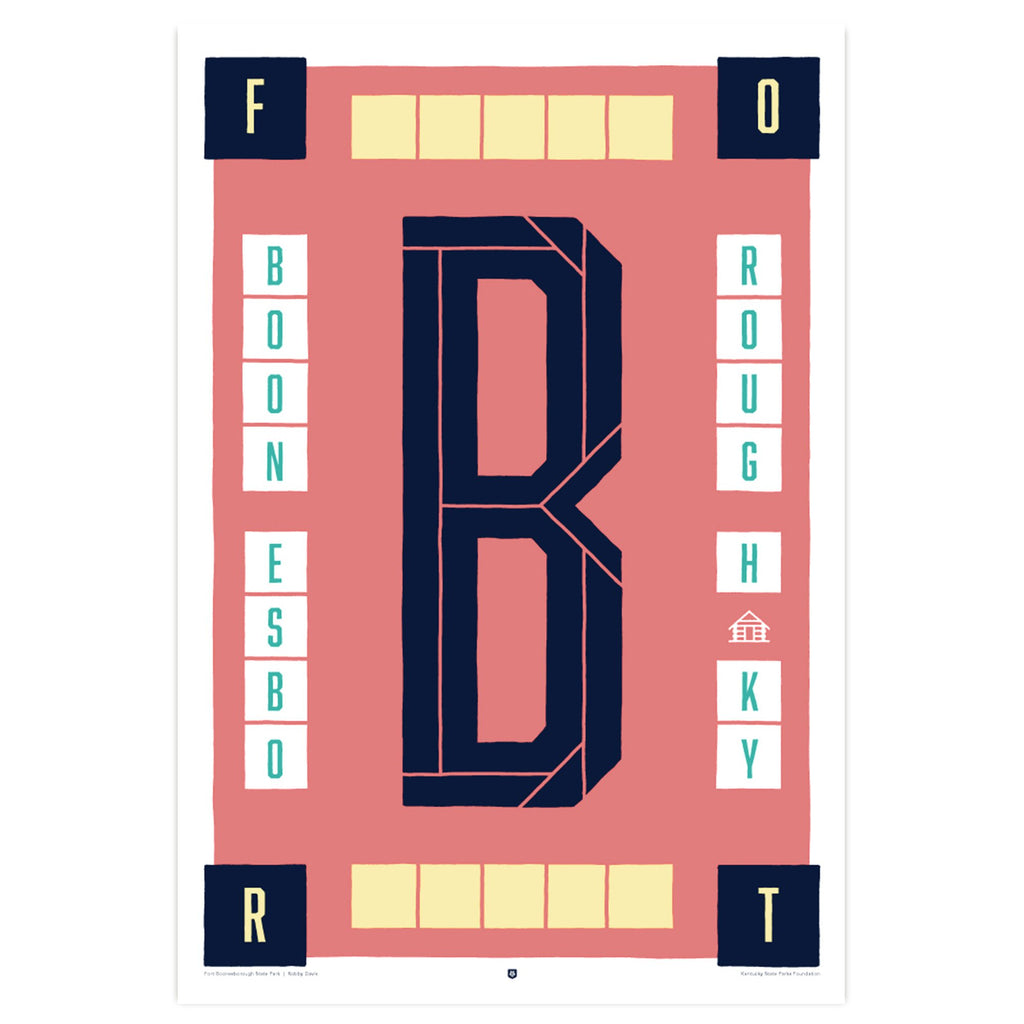 Fort Boonesborough State Park Poster by Robby Davis