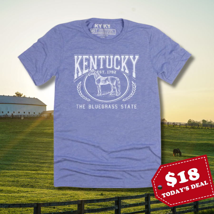 The Bluegrass State T-Shirt (Lt. Blue)