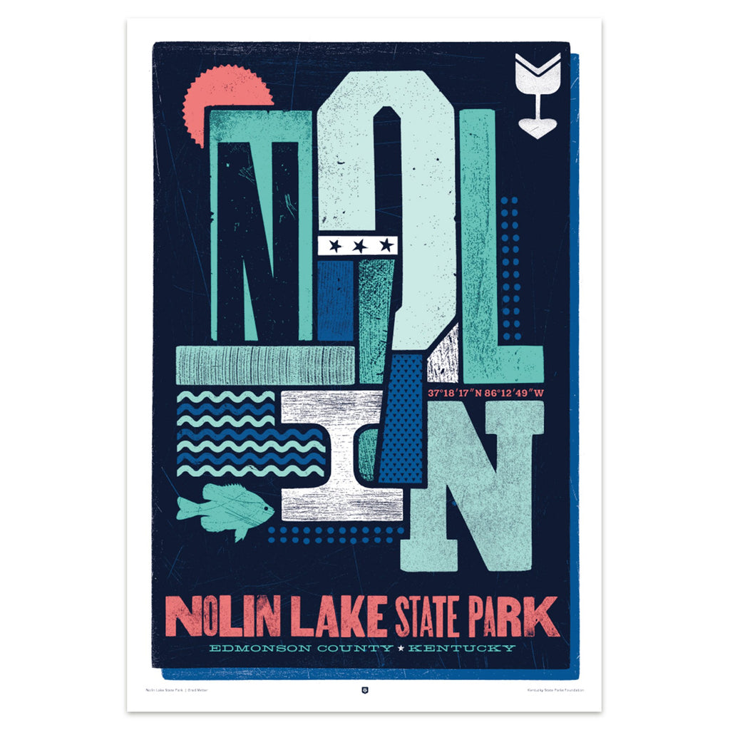 Nolin Lake State Park Poster by Brad Vetter