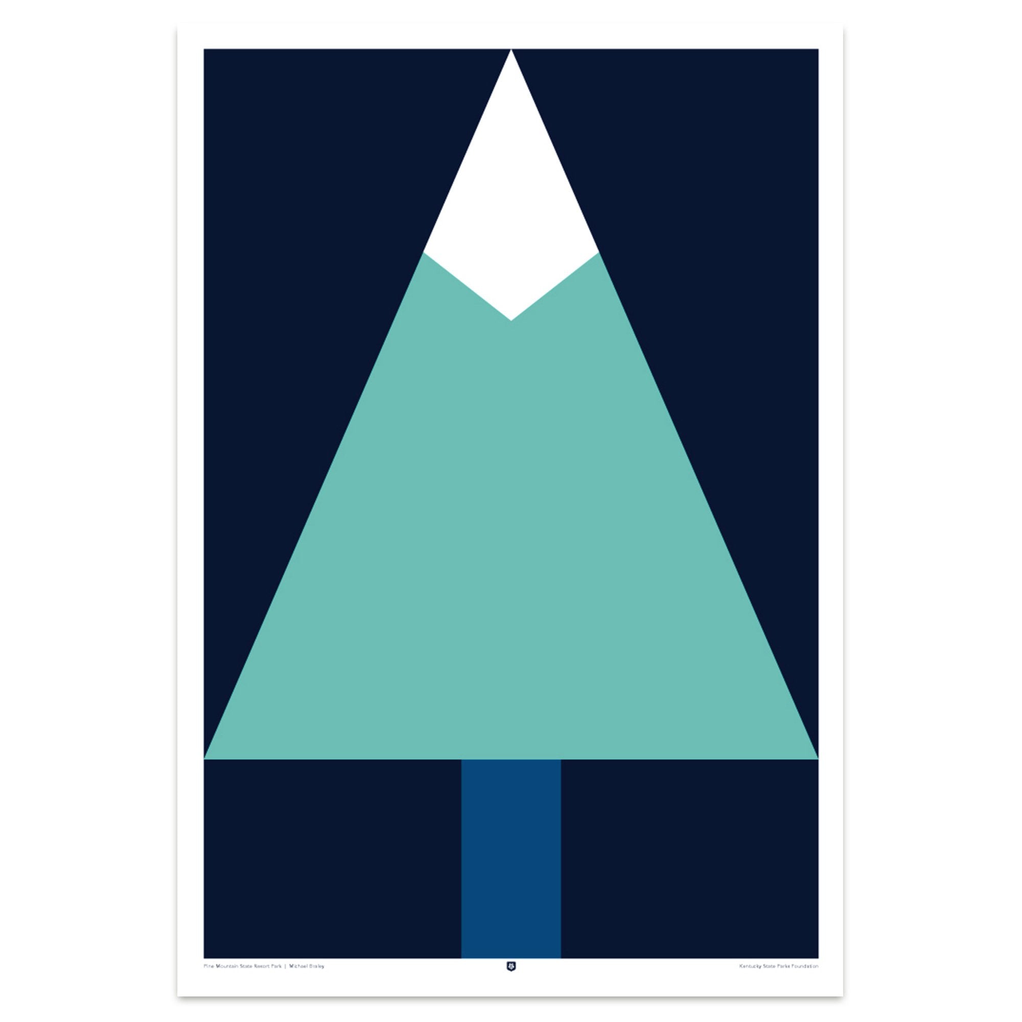 Pine Mountain State Park Poster by Michael Braley