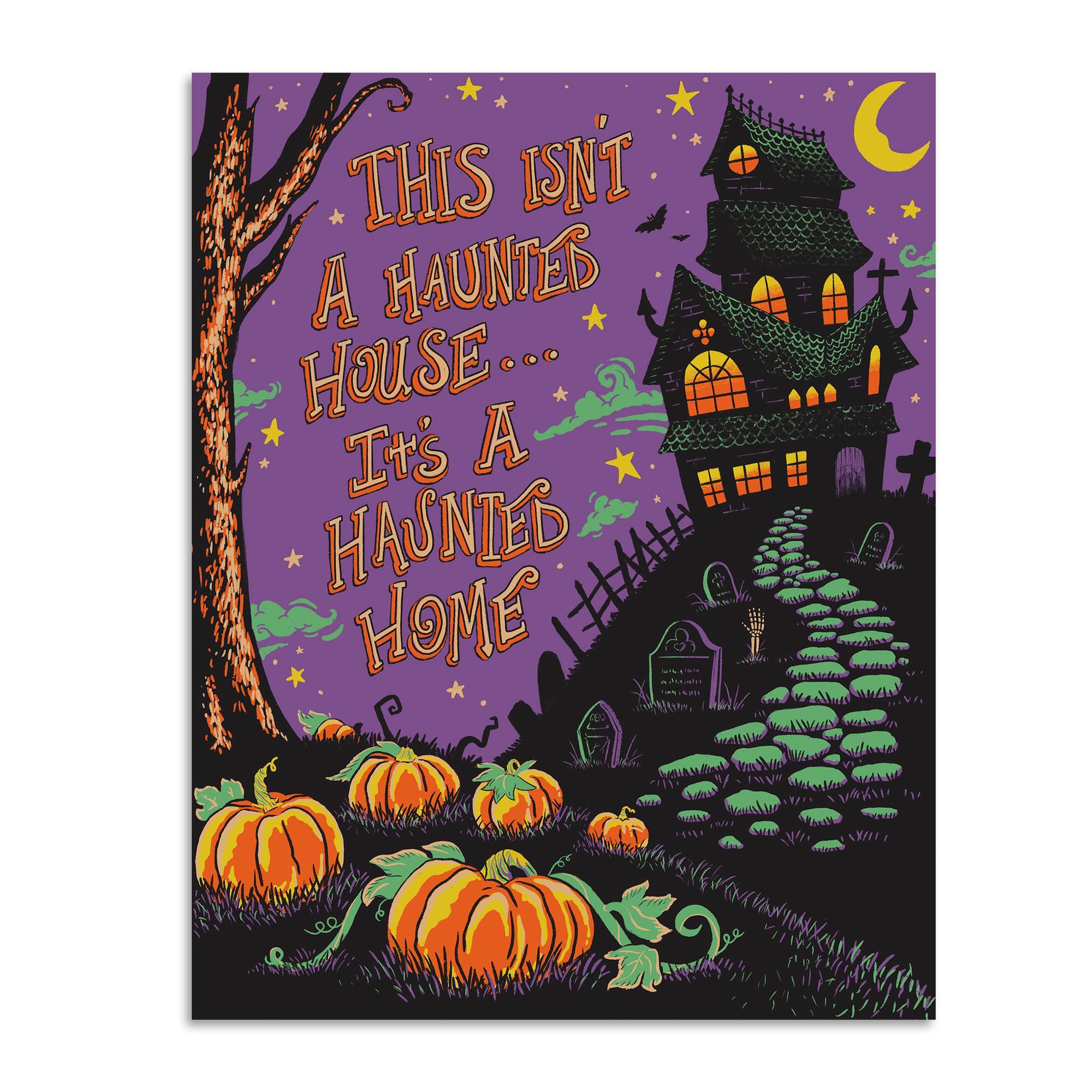 Haunted Home Print-Prints-KY for KY Store