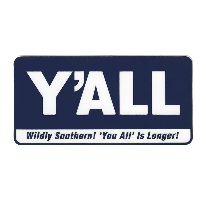 Y'ALL Cooler Sticker-Stickers-KY for KY Store