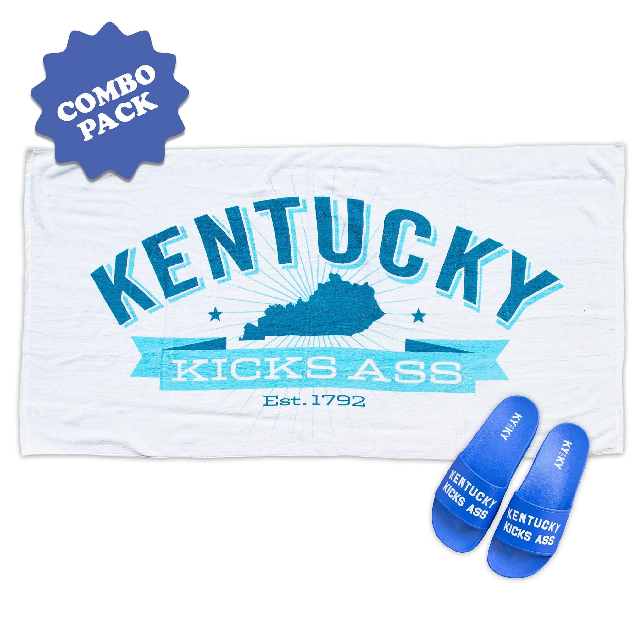 Kentucky Kicks Ass Beach Pack-KY for KY Store