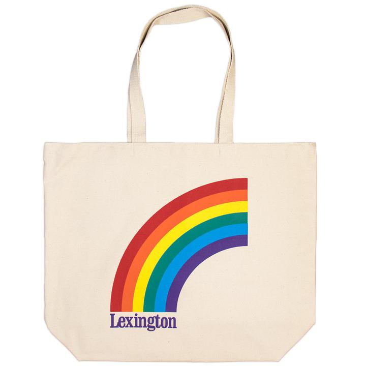 Lexington Rainbow Tote Bag-Odds and Ends-KY for KY Store