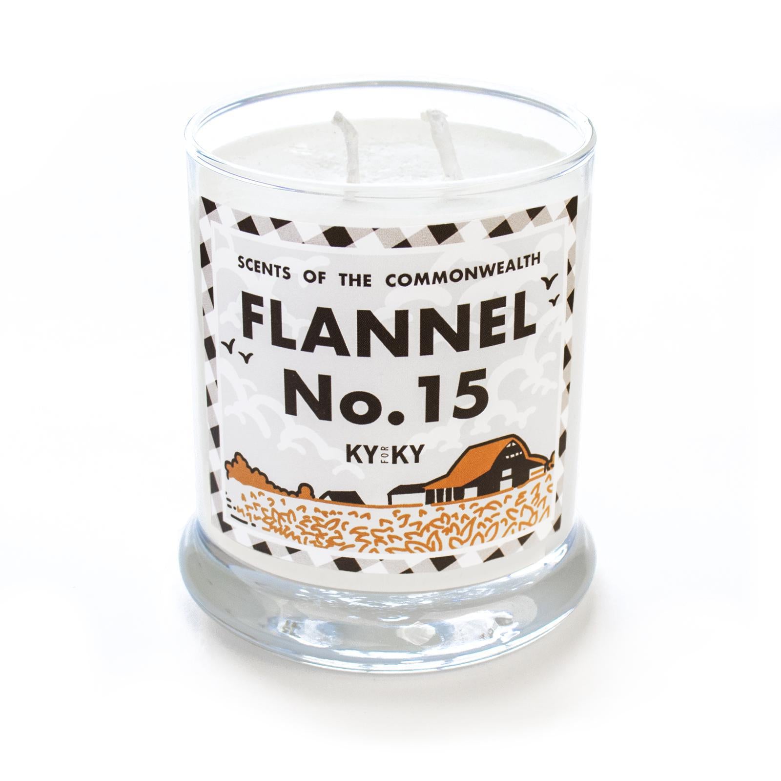 Flannel No. 15 Candle-Odds and Ends-KY for KY Store