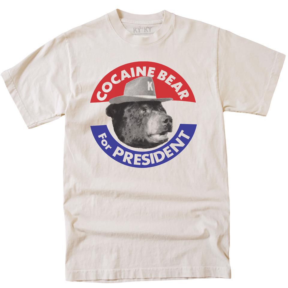 Cocaine Bear for President T-Shirt