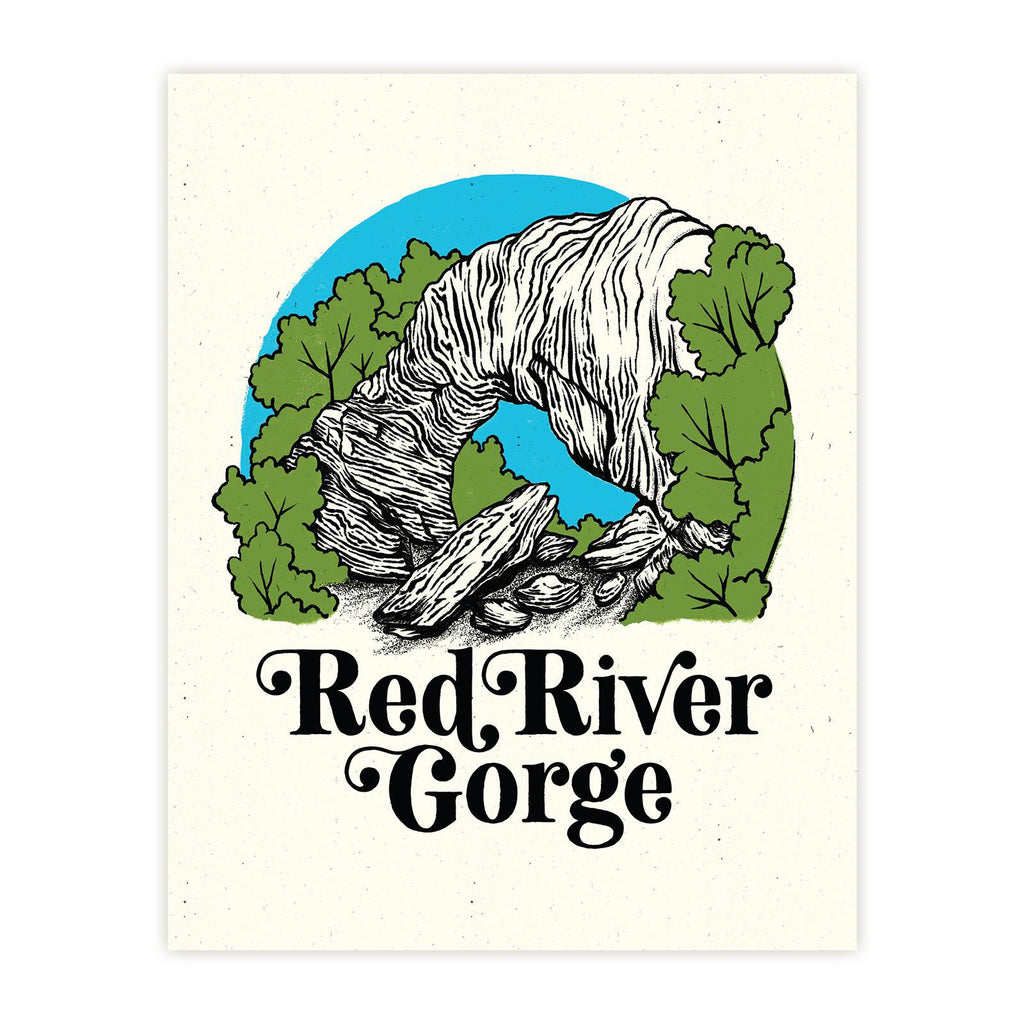 Red River Gorge Print-Prints-KY for KY Store