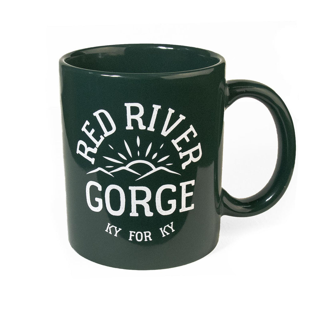 Red River Gorge Mug (Green)-Odds and Ends-KY for KY Store