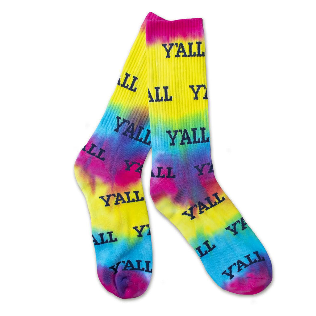 Tie-Dye Y'all Socks-Socks-KY for KY Store