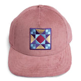 Barn Quilt Hat (Dusty Rose)