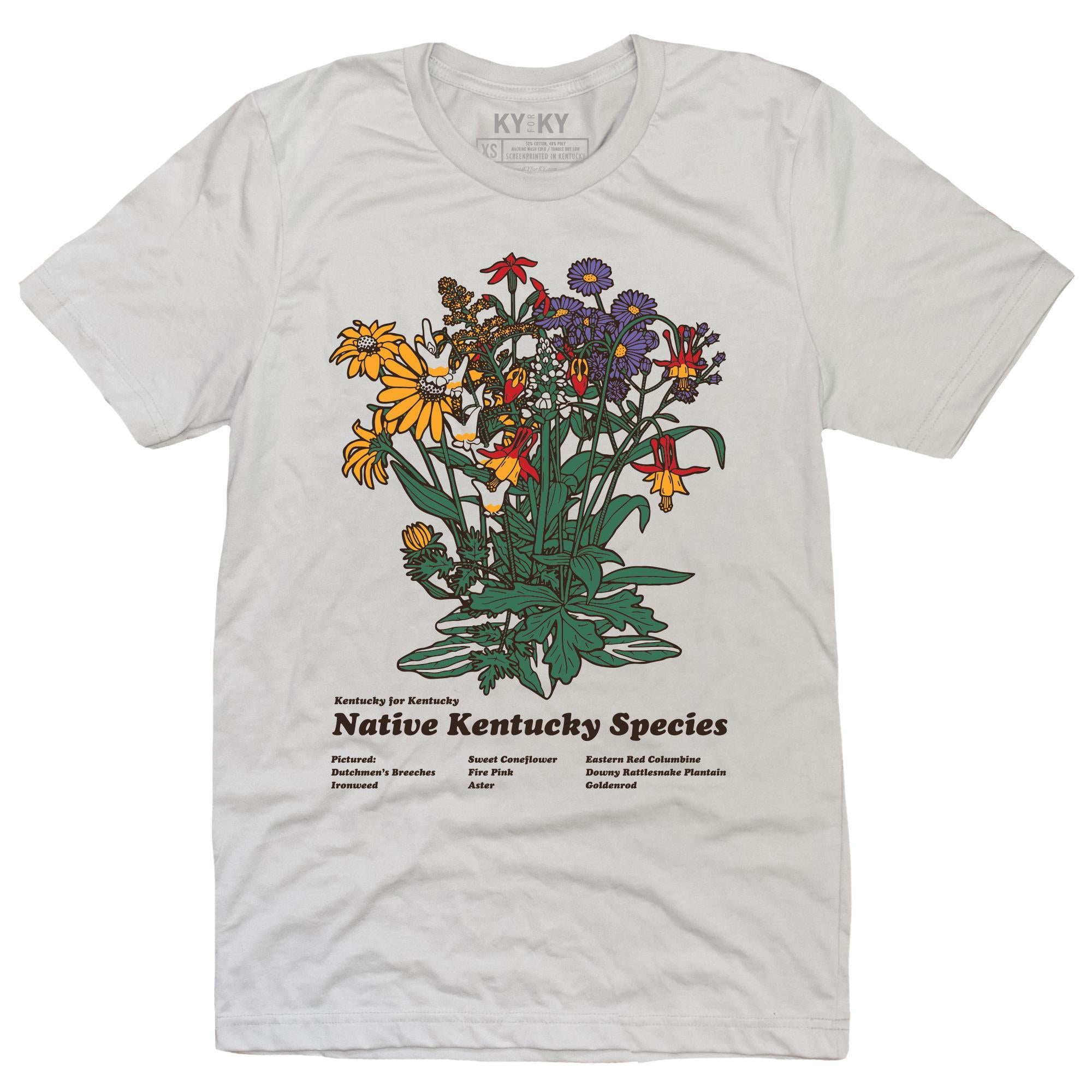 Kentucky Flora T-Shirt-T-Shirt-KY for KY Store