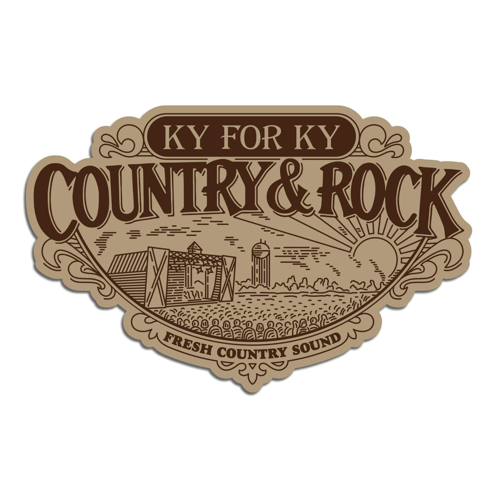 Country & Rock Sticker-Stickers-KY for KY Store
